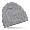 Winter hat - mod. B447:Heather Grey, 100% acrylic, One Size